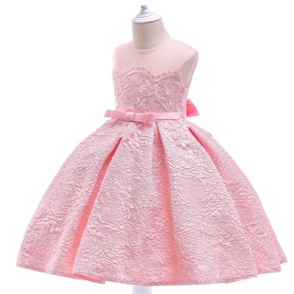 Luxury Floral Embroidered Birthday Wedding Princess Dress 5033 - Picture 2 of 8